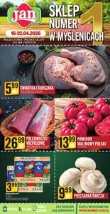 Gazetka promocyjna Jan, ważna od 2026-04-16 do 2026-04-22.