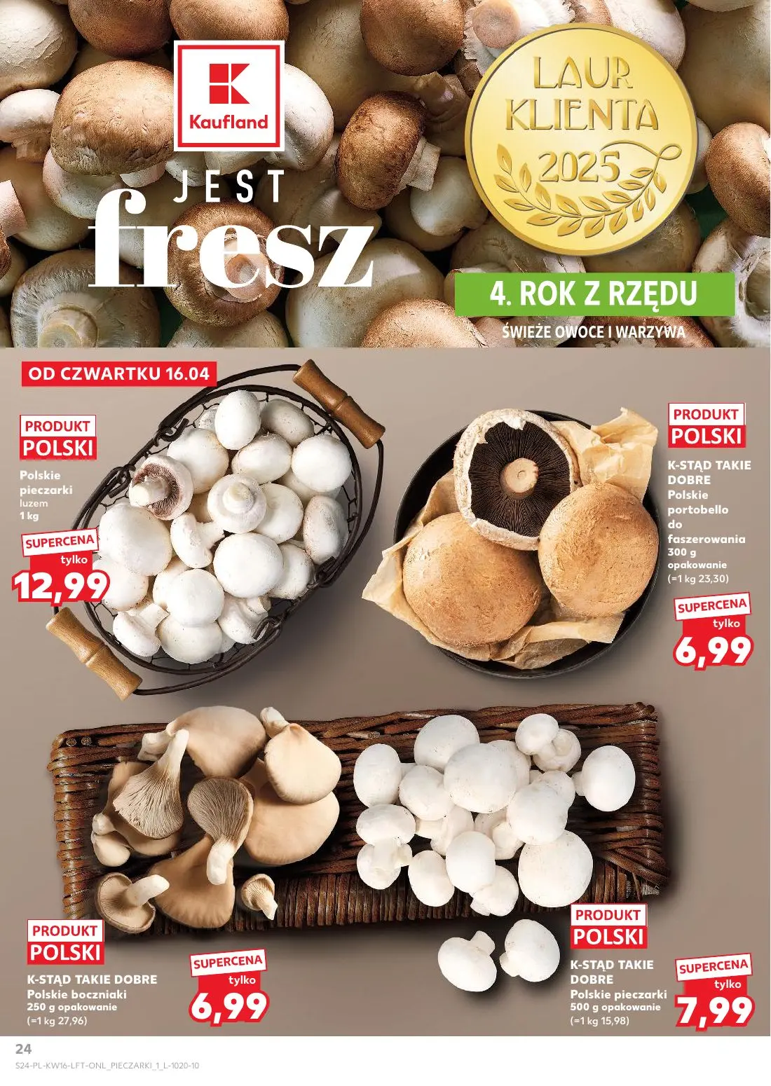 gazetka promocyjna Kaufland Jest fresz - Strona 24