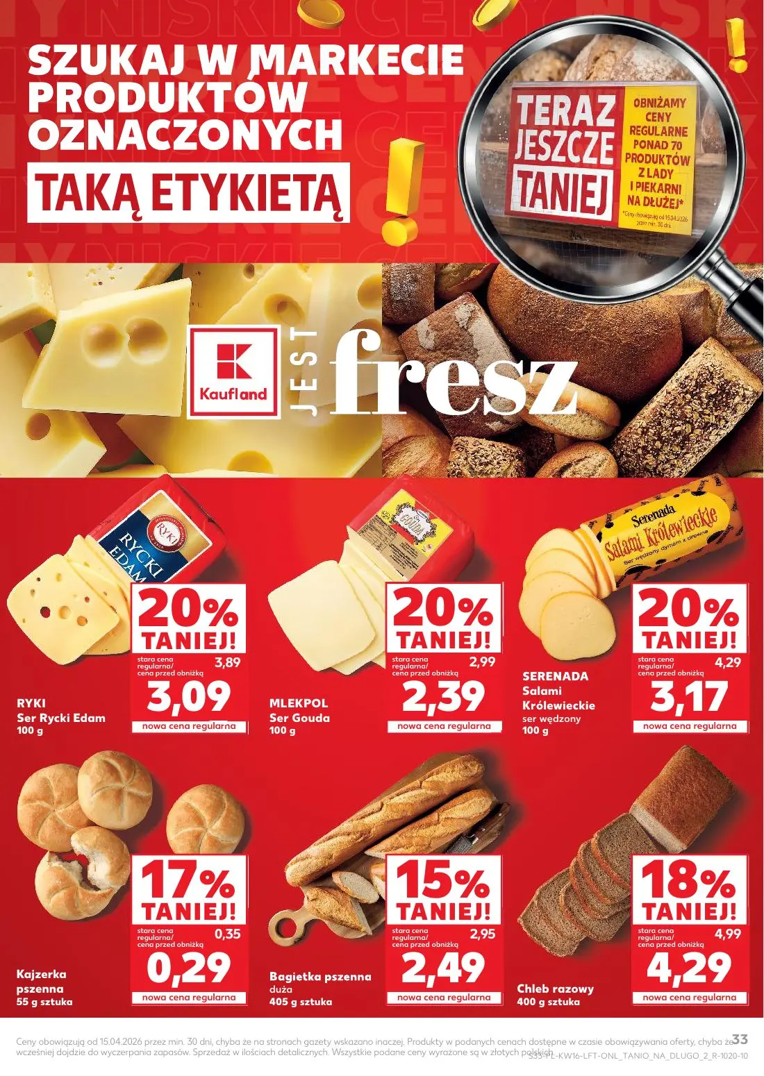 gazetka promocyjna Kaufland Jest fresz - Strona 33
