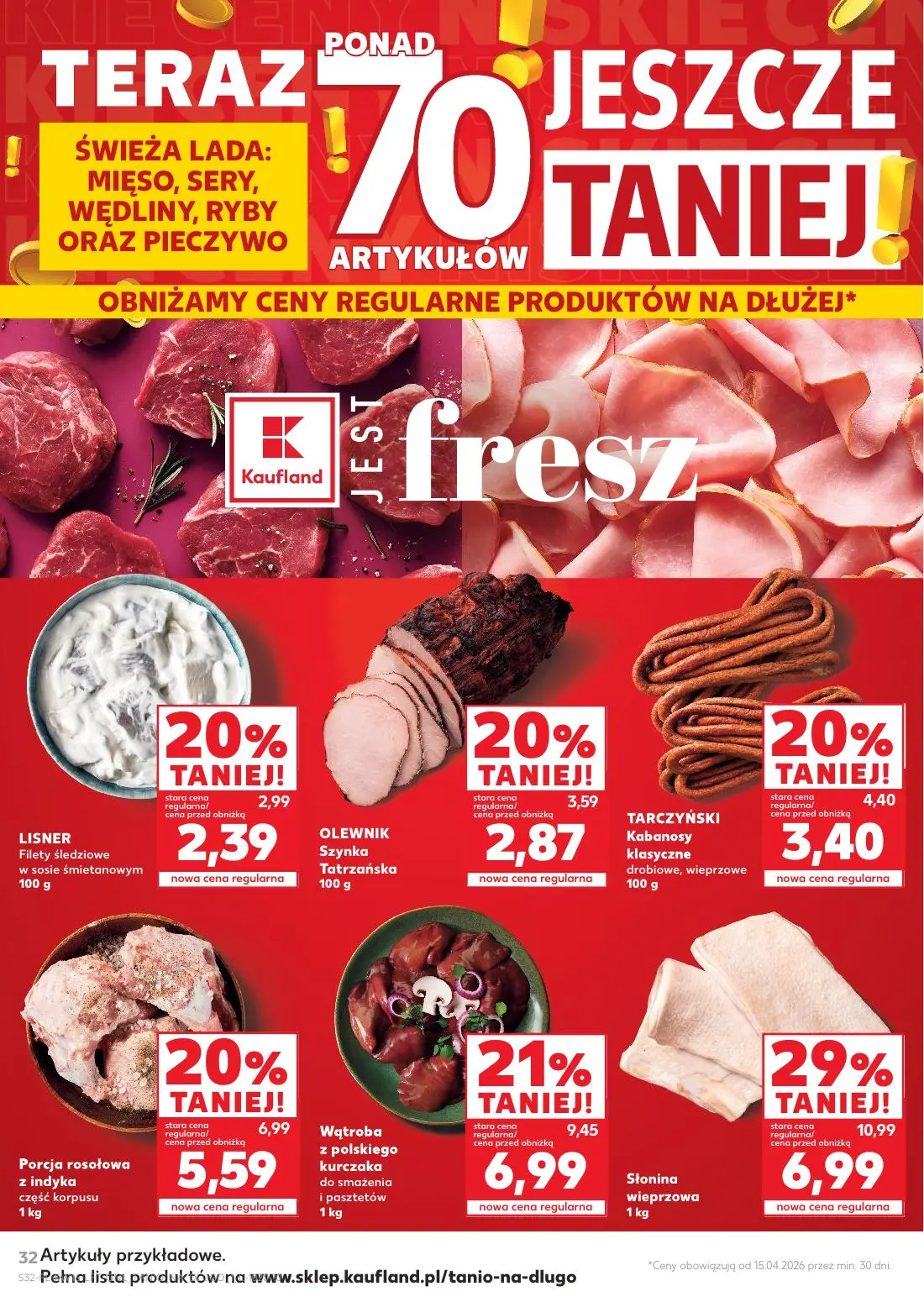 gazetka promocyjna Kaufland Jest fresz - Strona 32