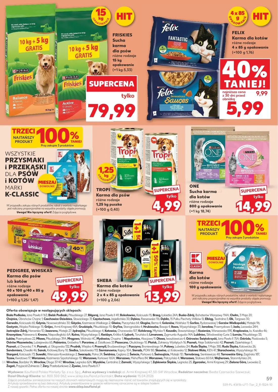 gazetka promocyjna Kaufland Jest fresz - Strona 59