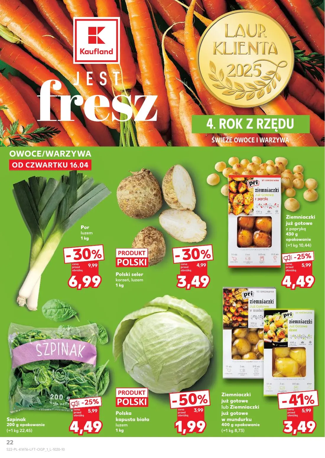 gazetka promocyjna Kaufland Jest fresz - Strona 22