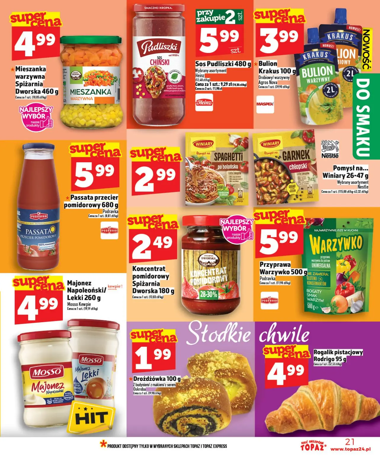 gazetka promocyjna Topaz Ceny małe - Strona 21