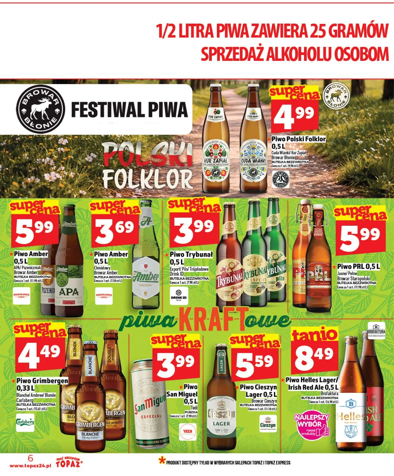 gazetka promocyjna Topaz Warszawa - Strona 6