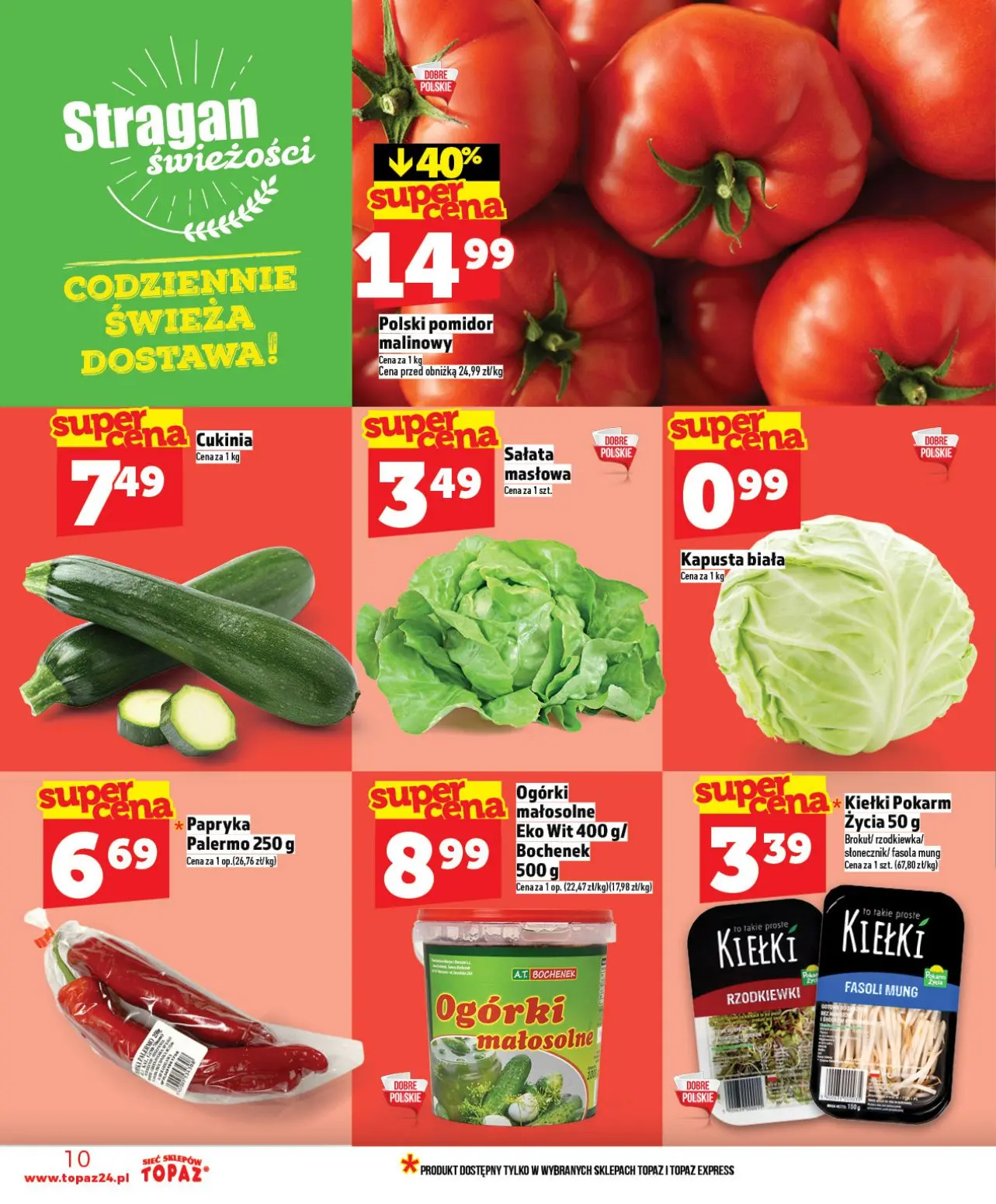 gazetka promocyjna Topaz Warszawa - Strona 10