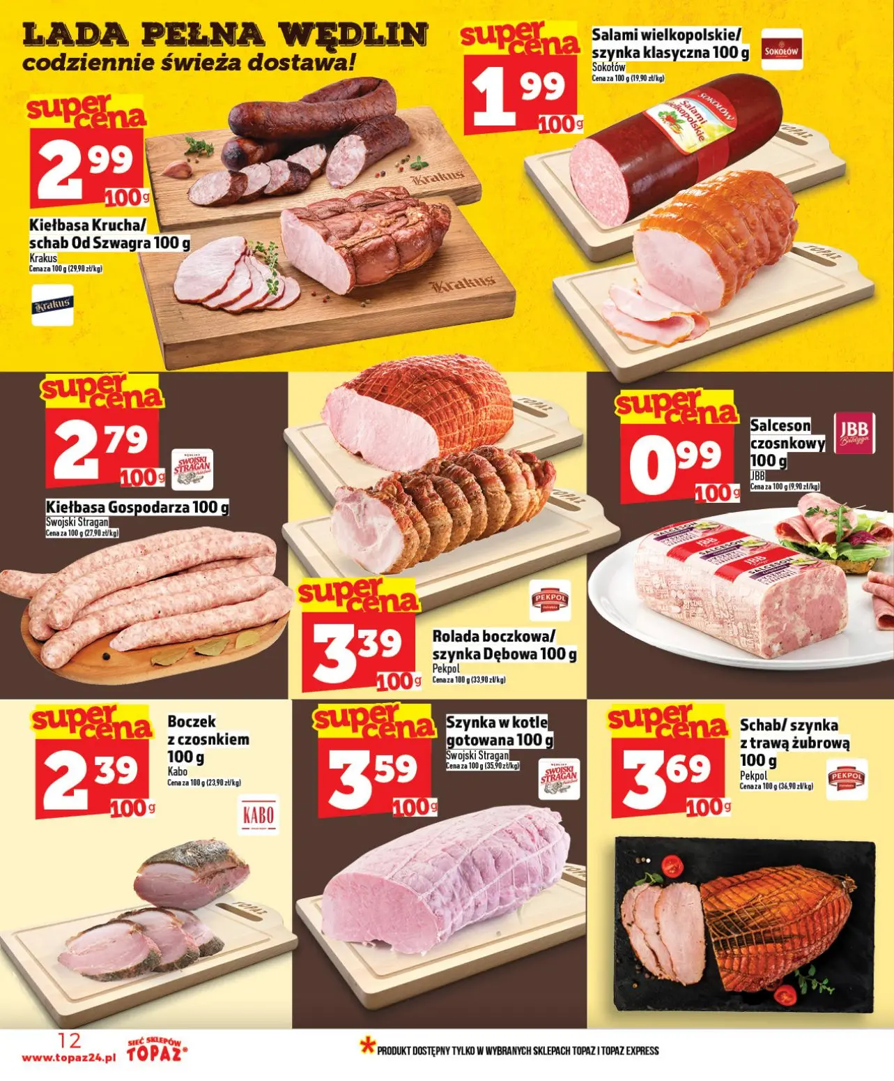 gazetka promocyjna Topaz Warszawa - Strona 12