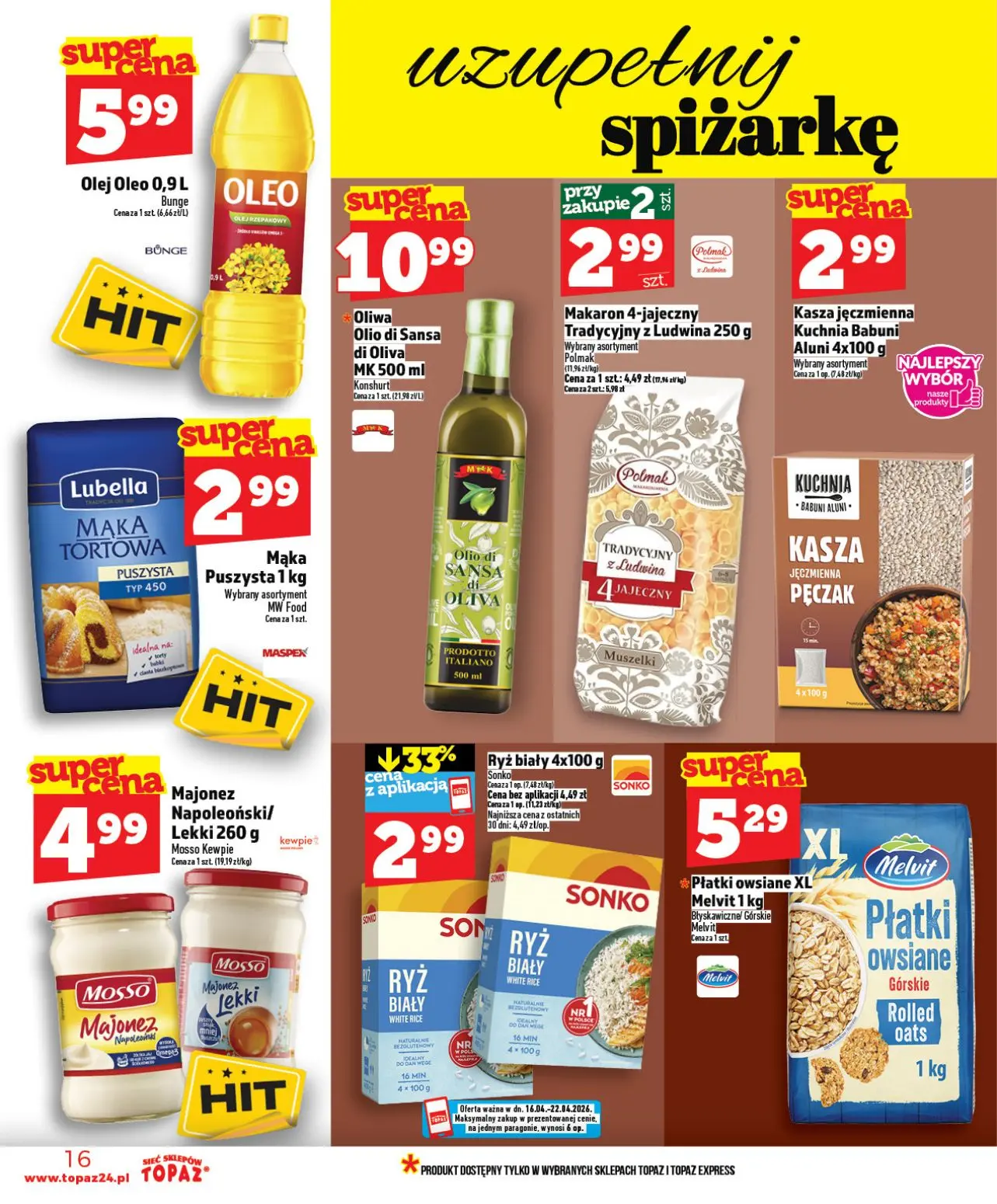 gazetka promocyjna Topaz Warszawa - Strona 16