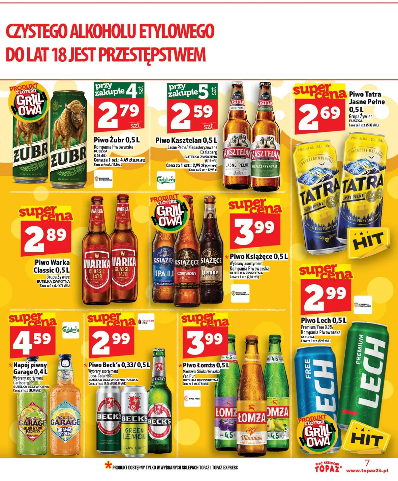gazetka promocyjna Topaz Ogólna - Strona 7