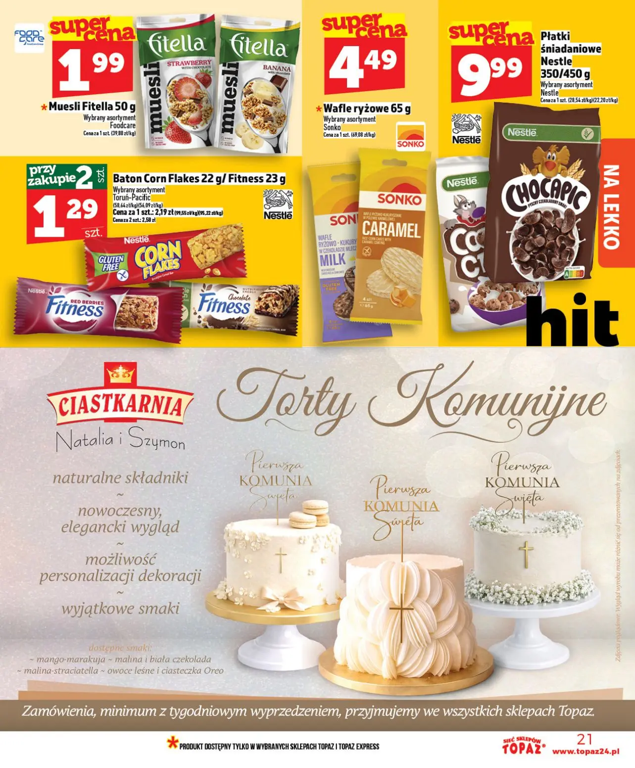 gazetka promocyjna Topaz Ogólna - Strona 21