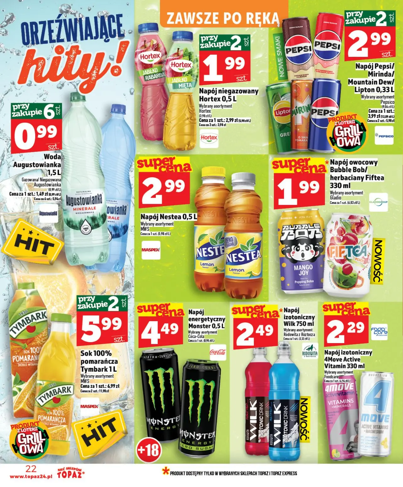 gazetka promocyjna Topaz Ogólna - Strona 22