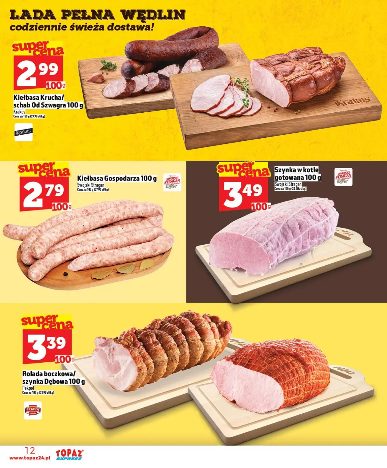 gazetka promocyjna Topaz Express - Strona 12