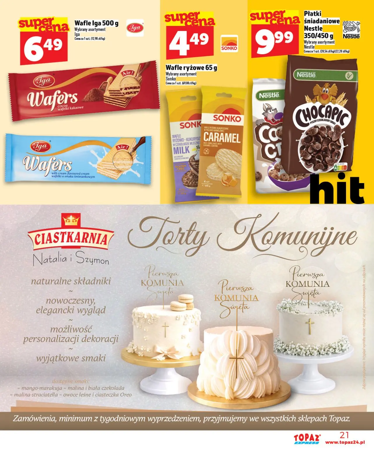 gazetka promocyjna Topaz Express - Strona 21