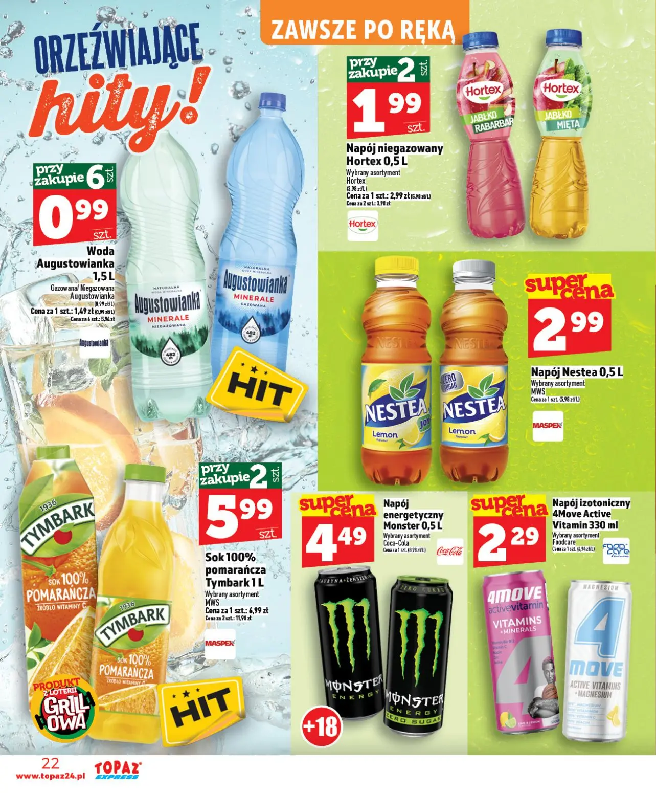 gazetka promocyjna Topaz Express - Strona 22