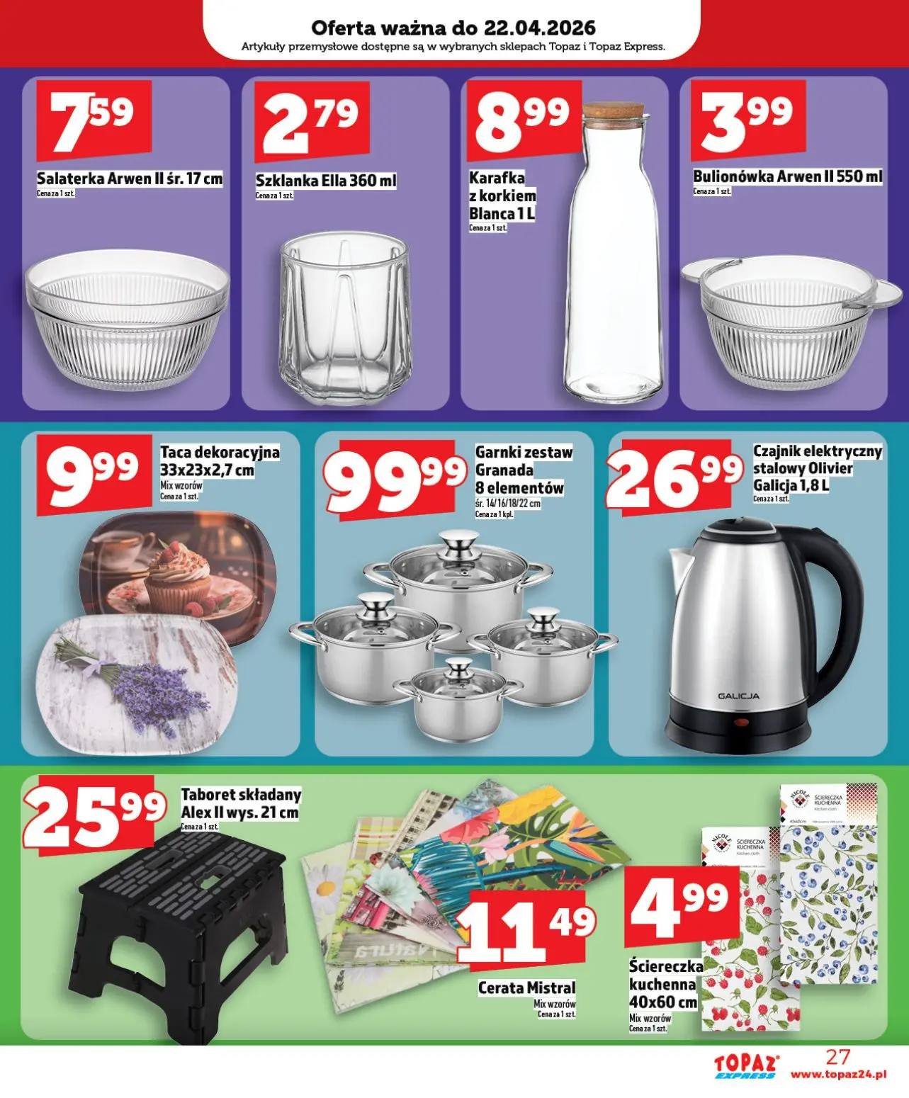 gazetka promocyjna Topaz Express - Strona 27