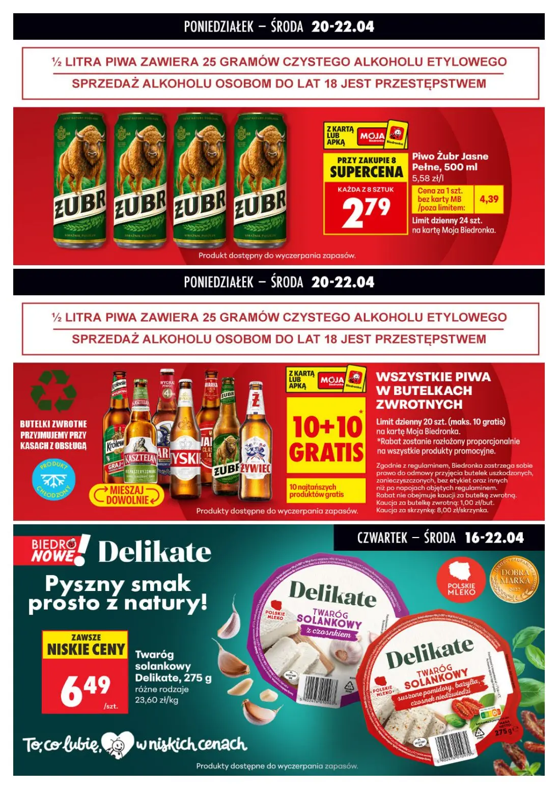 gazetka promocyjna Biedronka Biedronkowe oszczędności - Strona 3