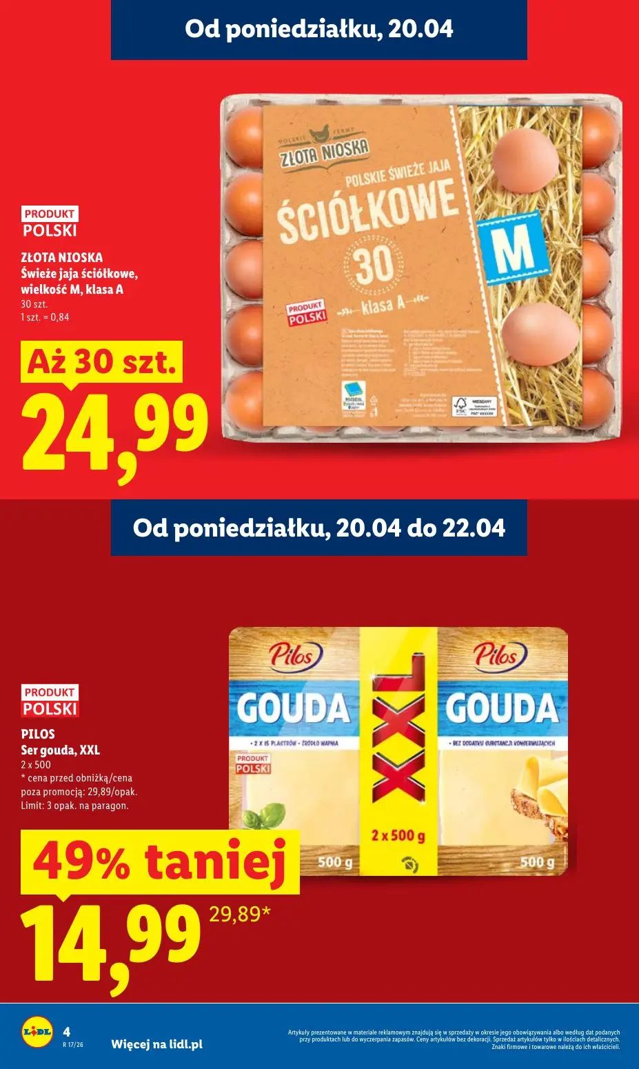 gazetka promocyjna LIDL Od poniedziałku - Strona 4