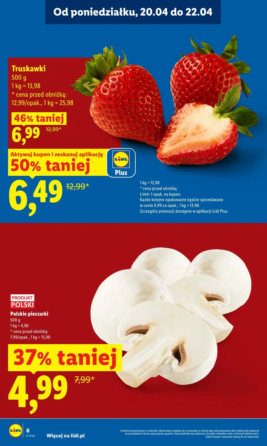 gazetka promocyjna LIDL Od poniedziałku - Strona 6