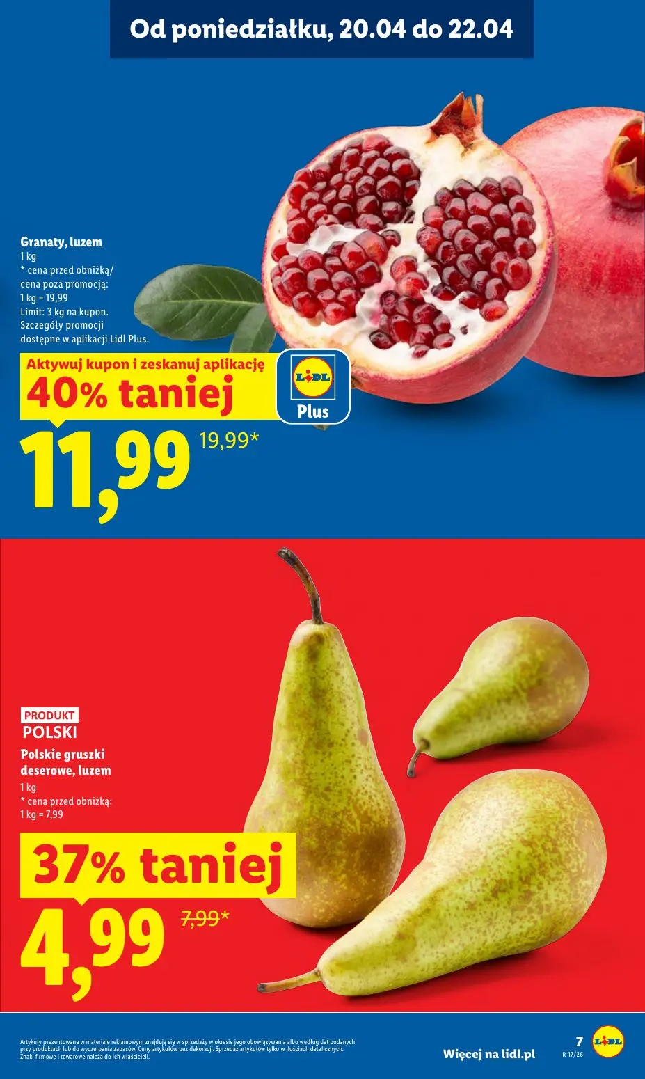 gazetka promocyjna LIDL Od poniedziałku - Strona 7