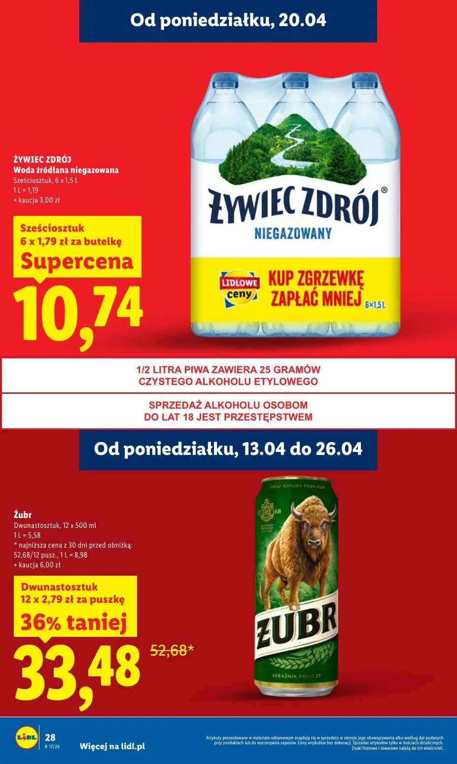 gazetka promocyjna LIDL Od poniedziałku - Strona 28