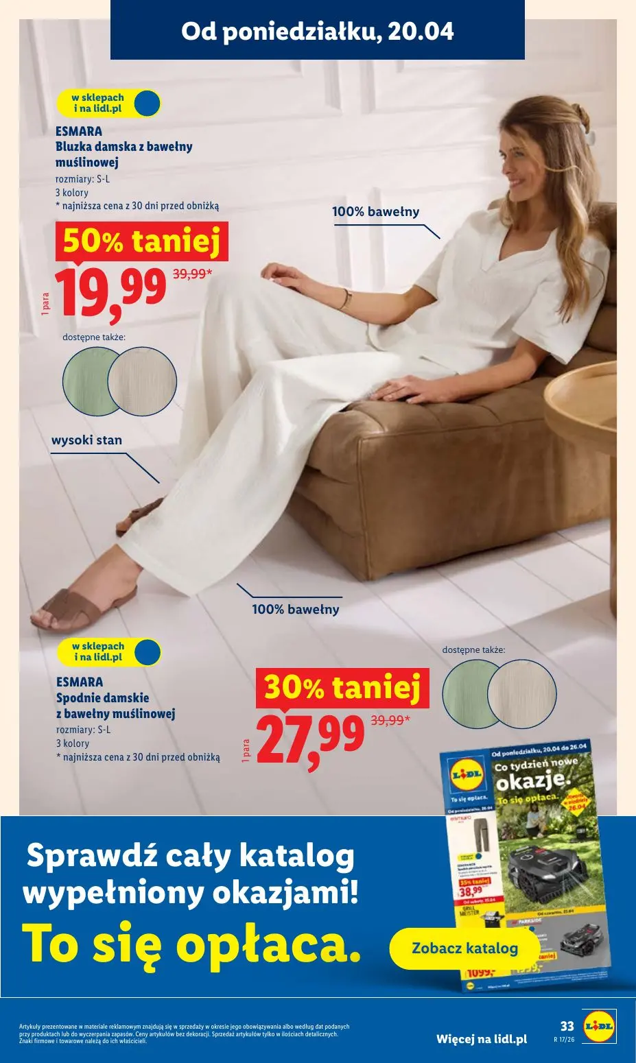 gazetka promocyjna LIDL Od poniedziałku - Strona 33