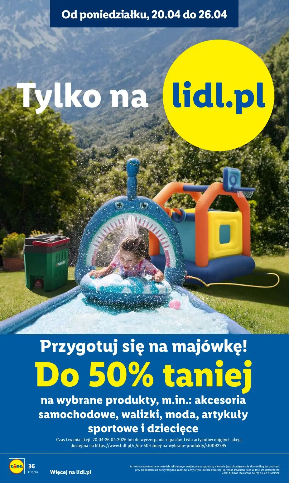gazetka promocyjna LIDL Od poniedziałku - Strona 36