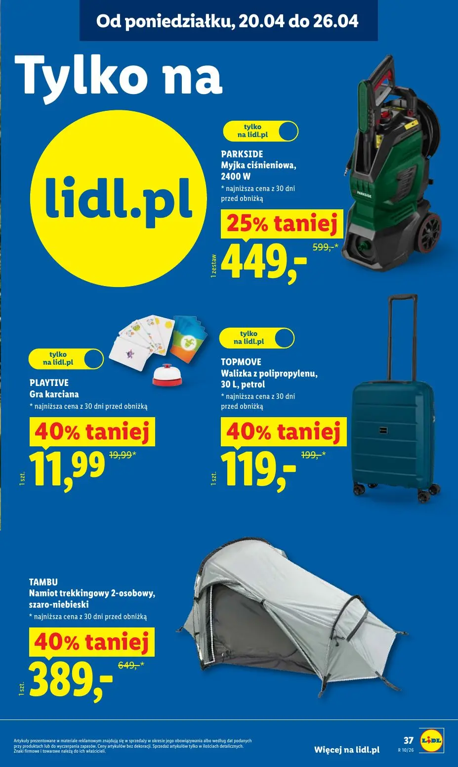 gazetka promocyjna LIDL Od poniedziałku - Strona 37