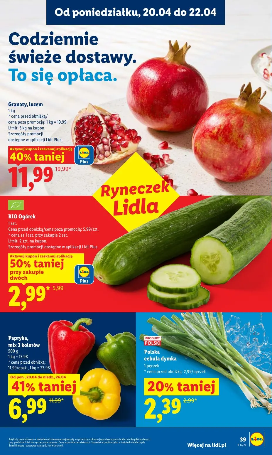 gazetka promocyjna LIDL Od poniedziałku - Strona 39