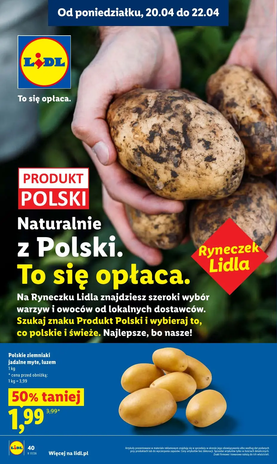 gazetka promocyjna LIDL Od poniedziałku - Strona 40