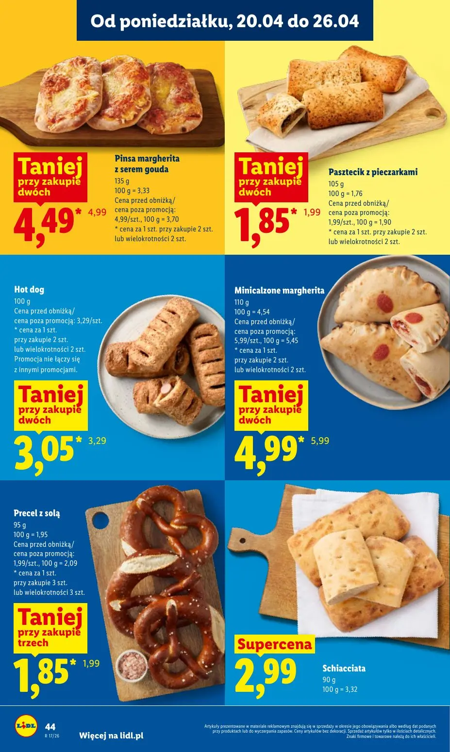 gazetka promocyjna LIDL Od poniedziałku - Strona 44