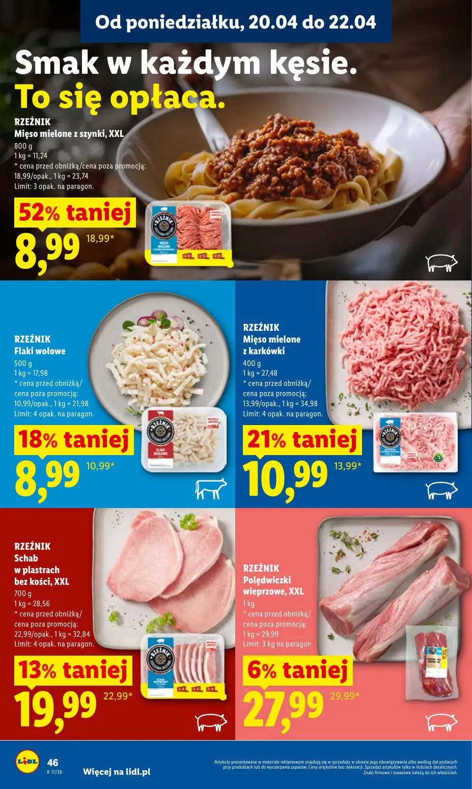 gazetka promocyjna LIDL Od poniedziałku - Strona 46