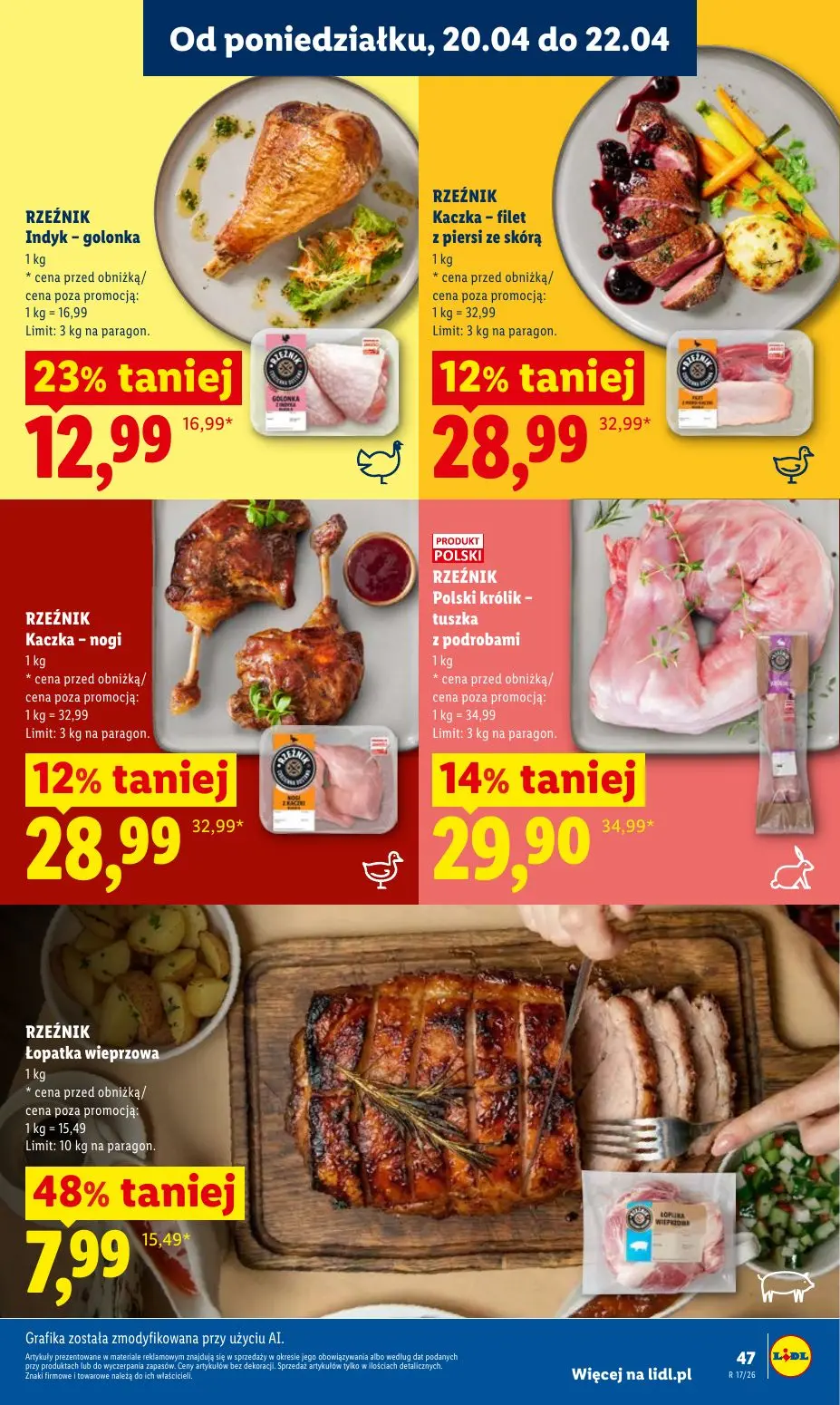gazetka promocyjna LIDL Od poniedziałku - Strona 47