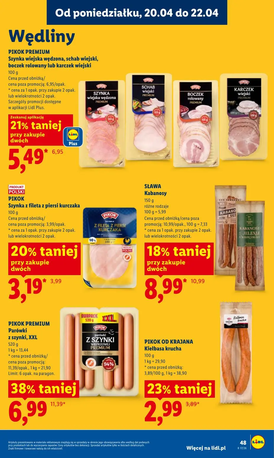 gazetka promocyjna LIDL Od poniedziałku - Strona 49