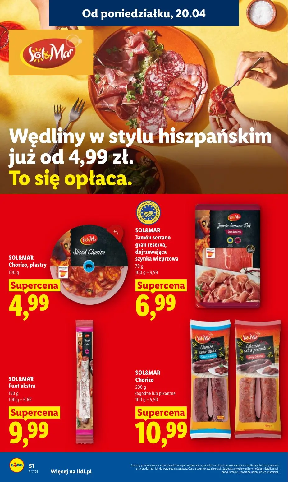 gazetka promocyjna LIDL Od poniedziałku - Strona 52