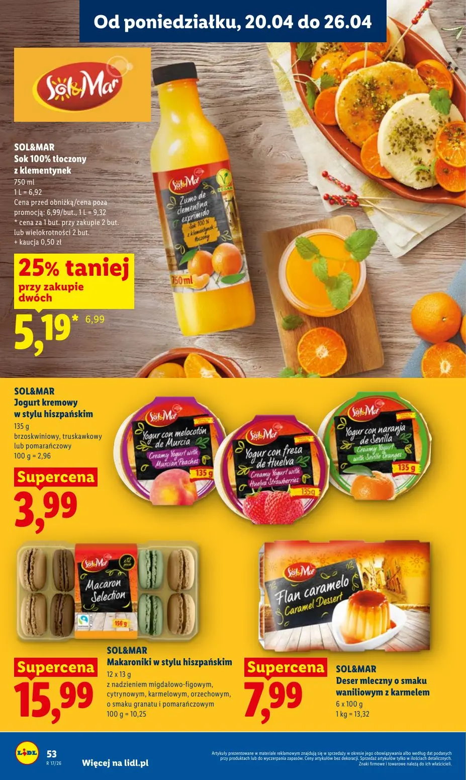 gazetka promocyjna LIDL Od poniedziałku - Strona 54