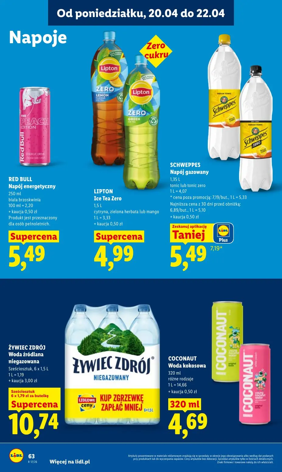 gazetka promocyjna LIDL Od poniedziałku - Strona 66