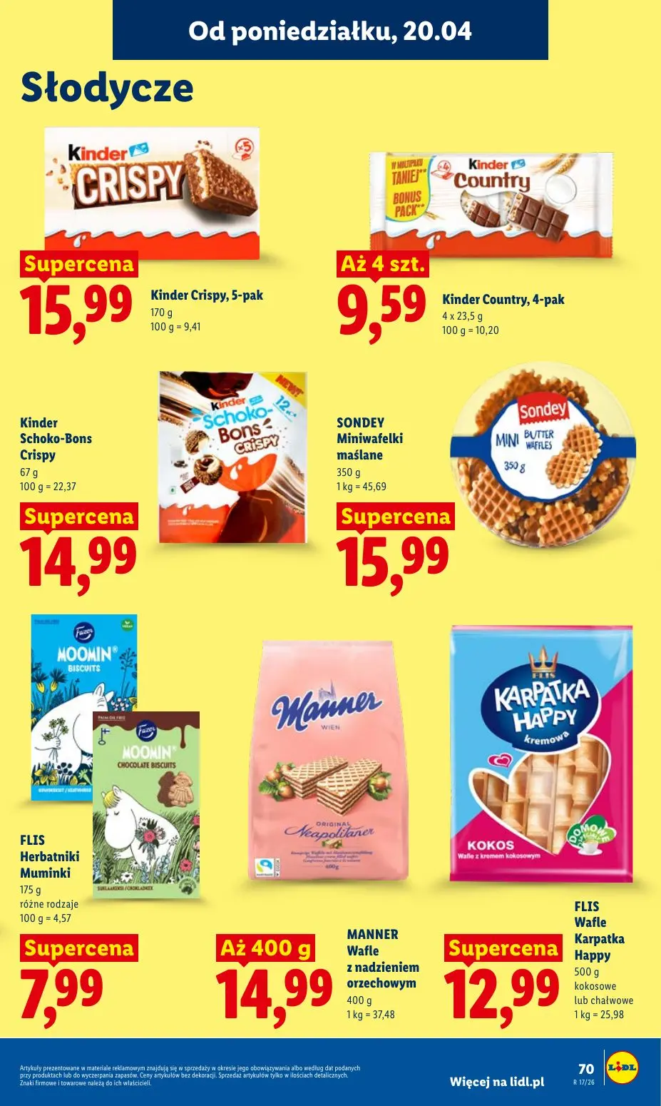 gazetka promocyjna LIDL Od poniedziałku - Strona 73