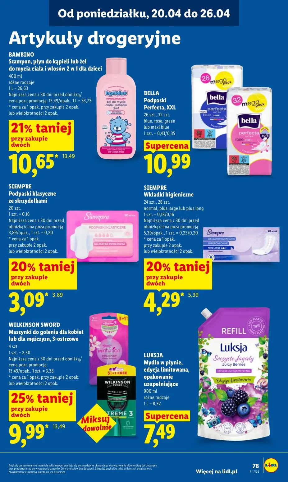 gazetka promocyjna LIDL Od poniedziałku - Strona 81