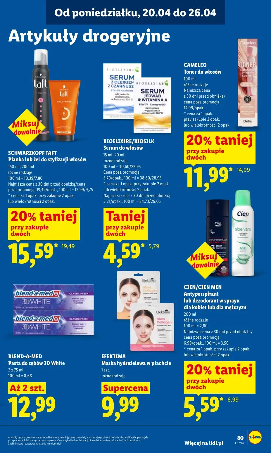 gazetka promocyjna LIDL Od poniedziałku - Strona 83