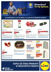 Gazetka promocyjna LIDL, ważna od 2026-04-20 do 2026-04-22.