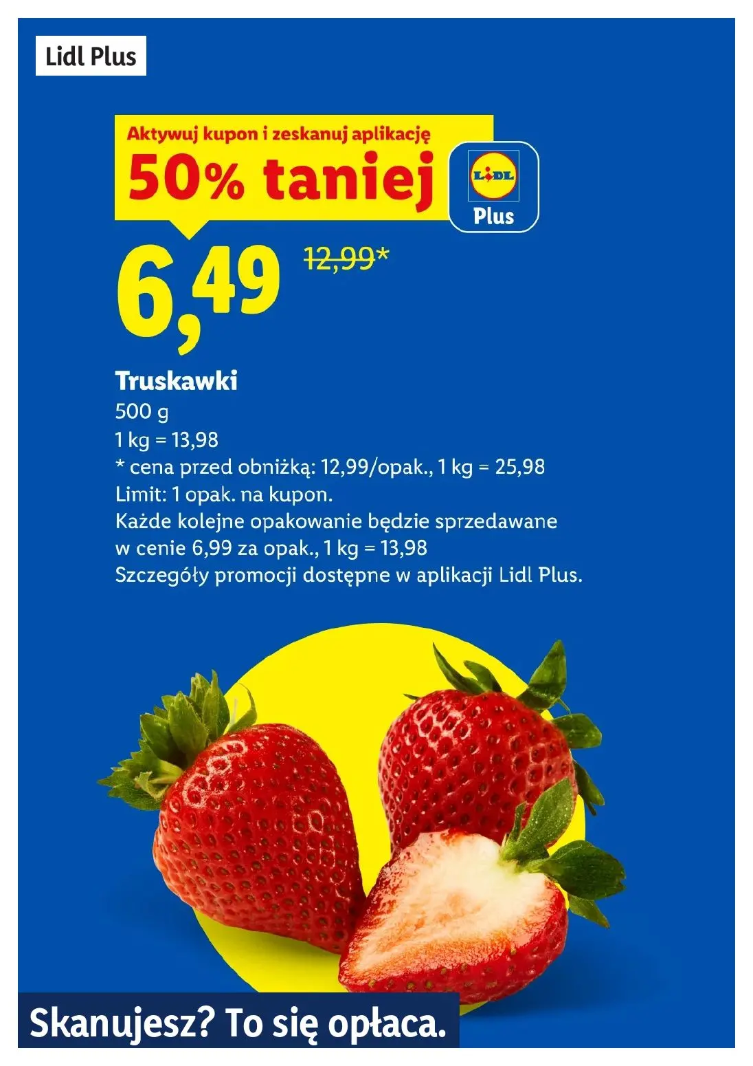 gazetka promocyjna LIDL Lidl plus. Skanujesz - To się opłaca - Strona 2