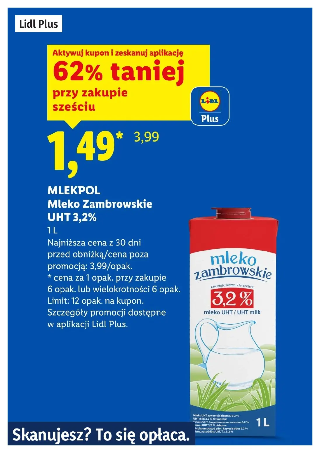 gazetka promocyjna LIDL Lidl plus. Skanujesz - To się opłaca - Strona 6