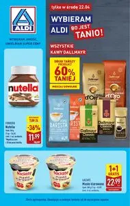 Gazetka promocyjna ALDI, ważna od 2026-04-22 do 2026-04-22.
