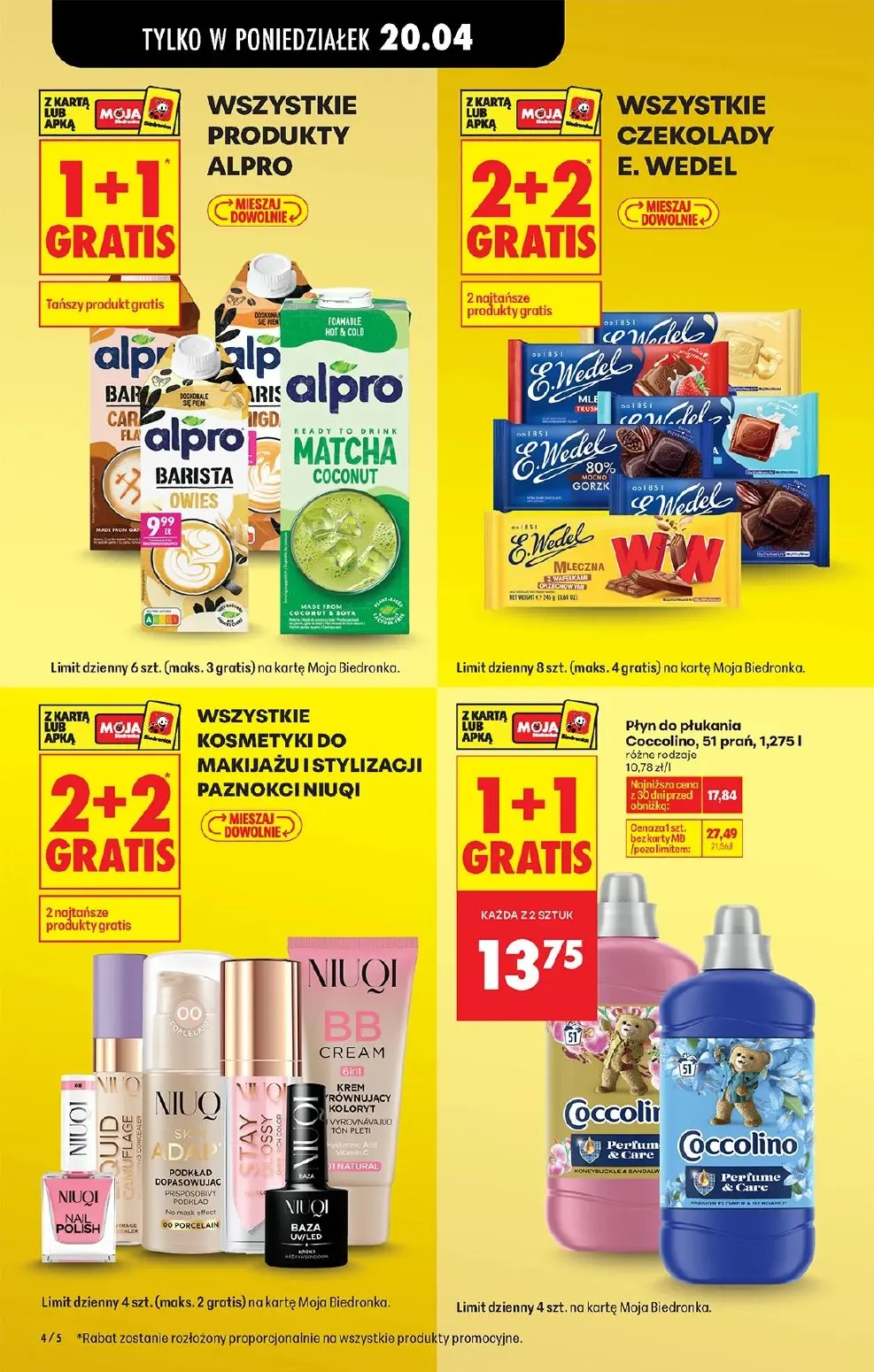 gazetka promocyjna Biedronka Od poniedziałku  - Strona 4