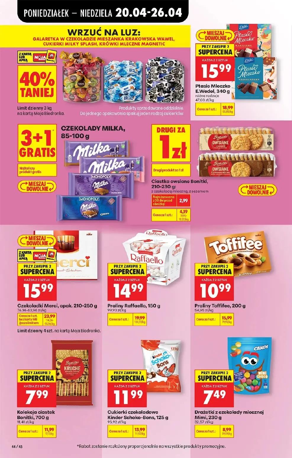 gazetka promocyjna Biedronka Od poniedziałku  - Strona 56