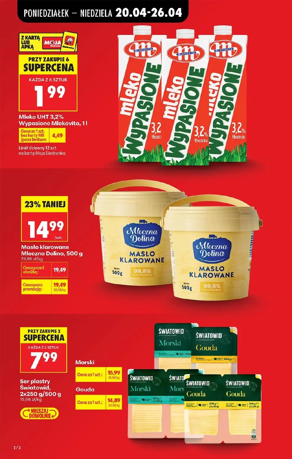 gazetka promocyjna Biedronka Lada tradycyjna. Od poniedziałku  - Strona 2