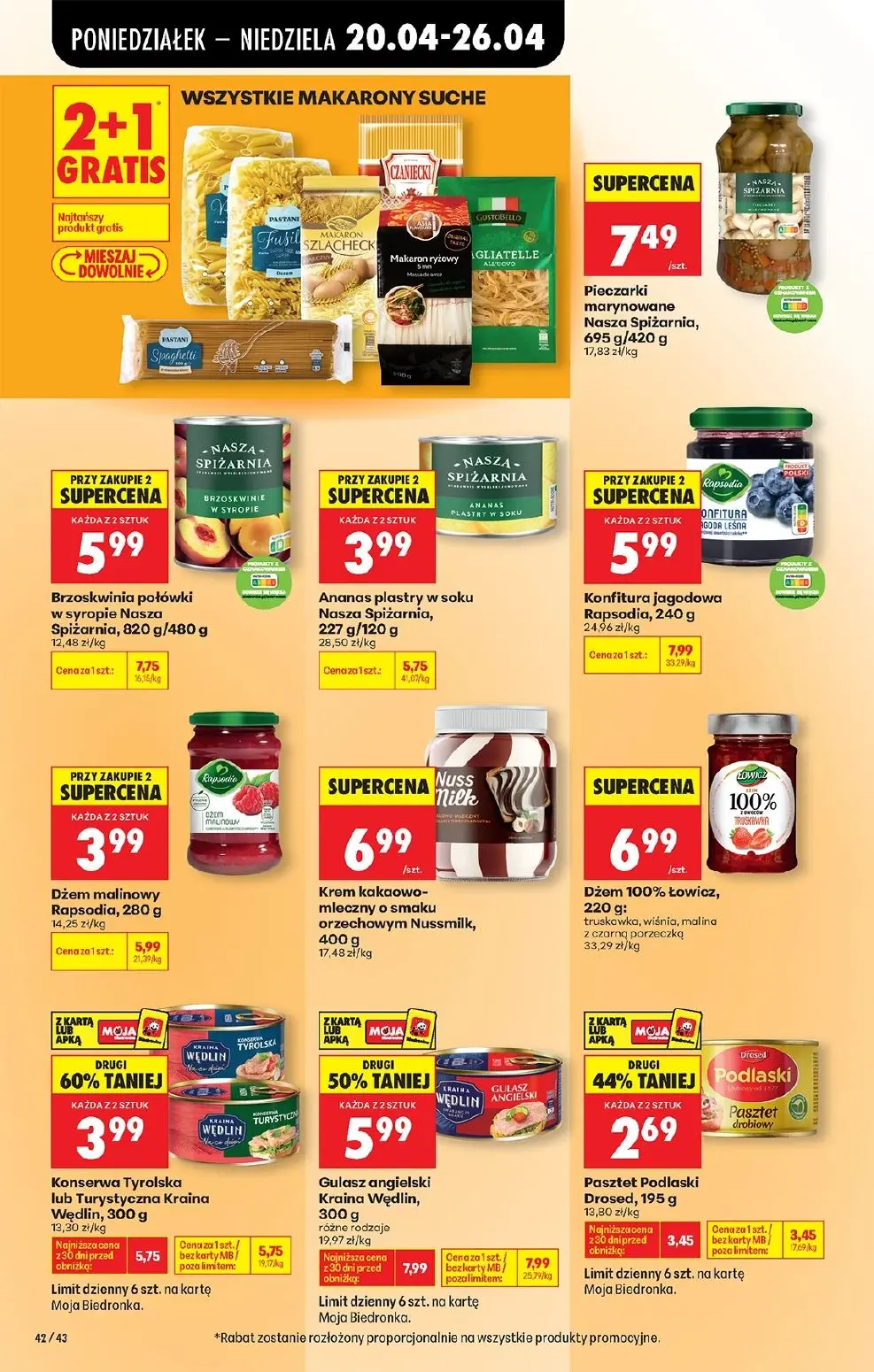 gazetka promocyjna Biedronka Lada tradycyjna. Od poniedziałku  - Strona 54