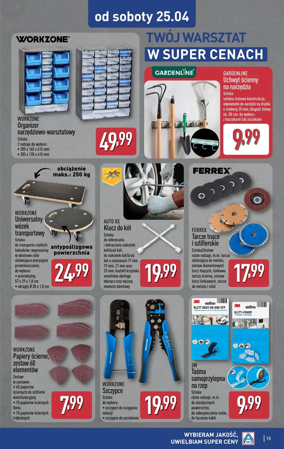 gazetka promocyjna ALDI Oferta od 22.04 - Strona 15