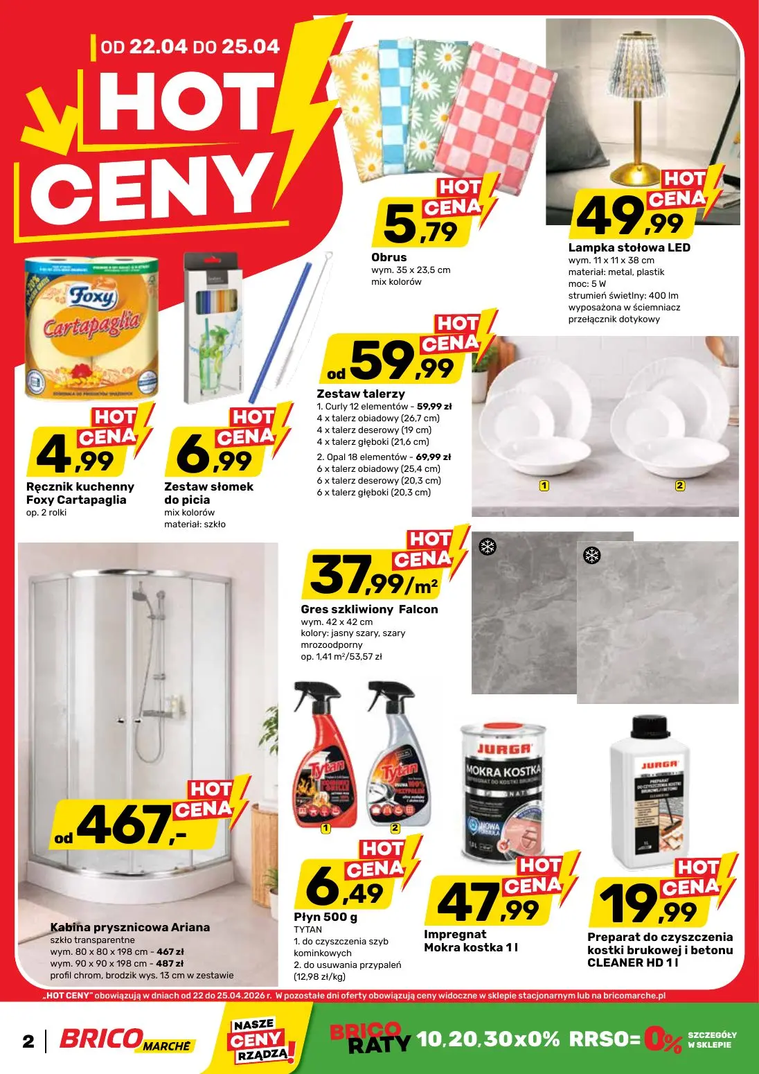 gazetka promocyjna BRICOMARCHE -20% na meble ogrodowe, grille baseny - Strona 2