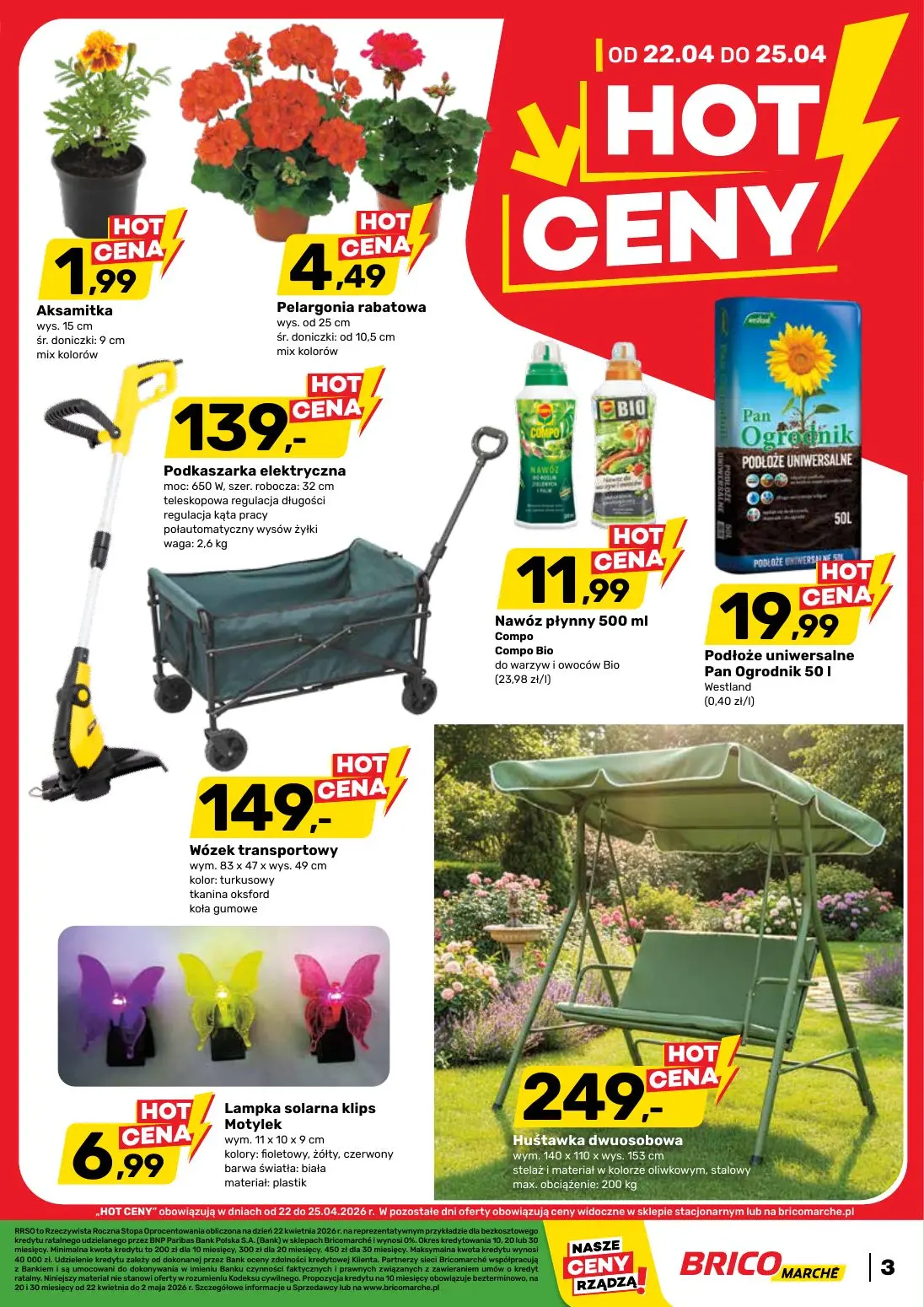 gazetka promocyjna BRICOMARCHE -20% na meble ogrodowe, grille baseny - Strona 3