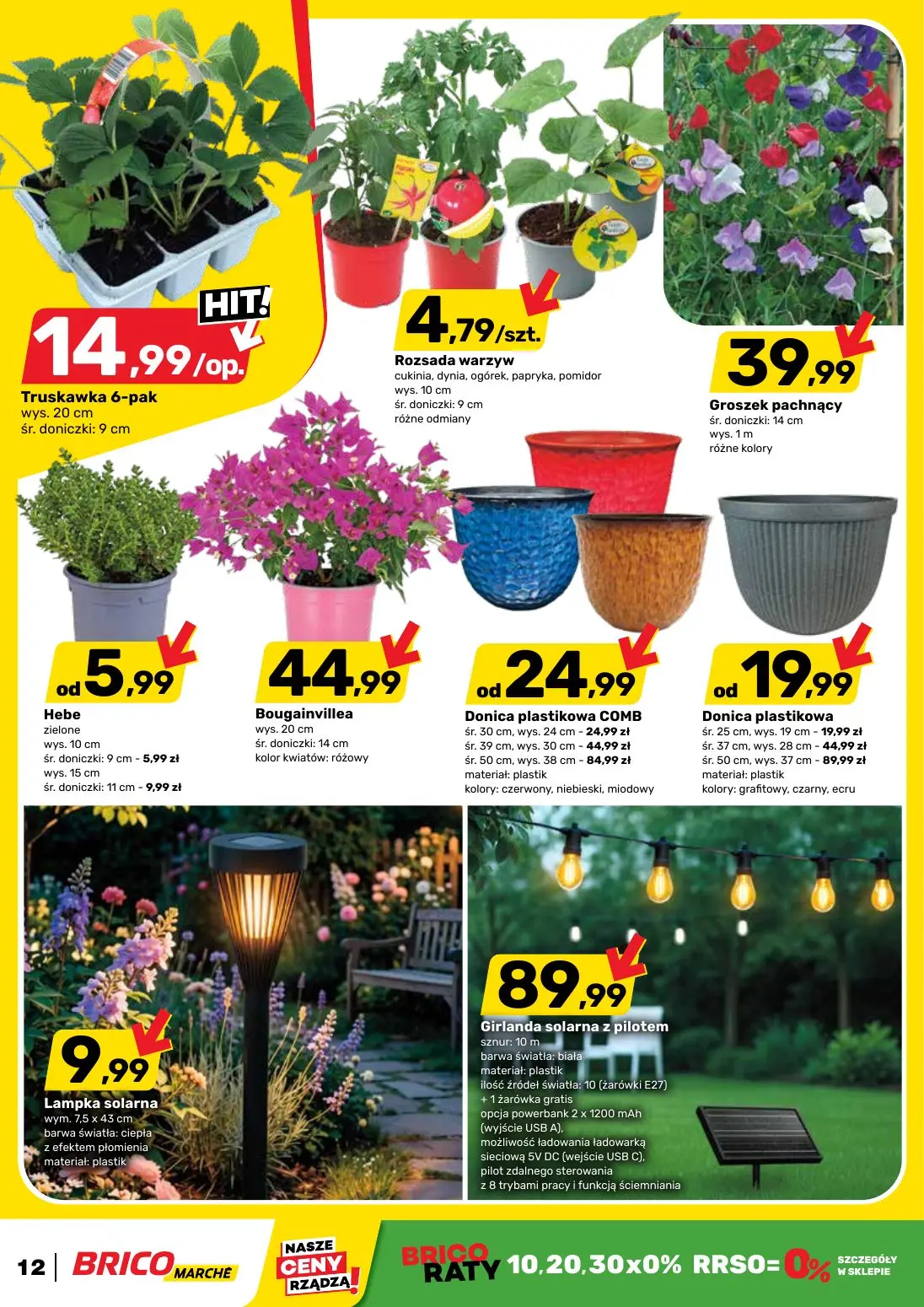 gazetka promocyjna BRICOMARCHE -20% na meble ogrodowe, grille baseny - Strona 12